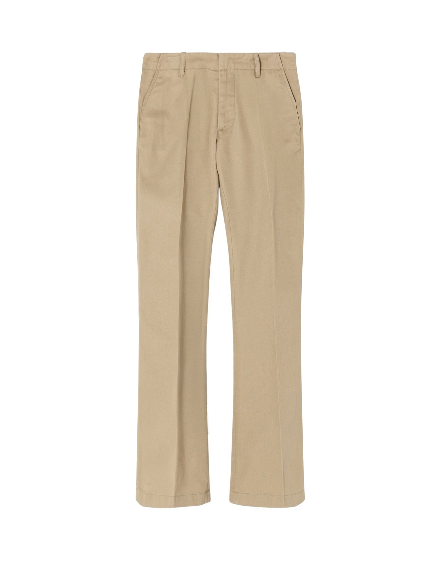 Pantalon évasé mide-rise - Khaki