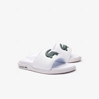 Claquettes Serve Slide Dual - White & Dark Green