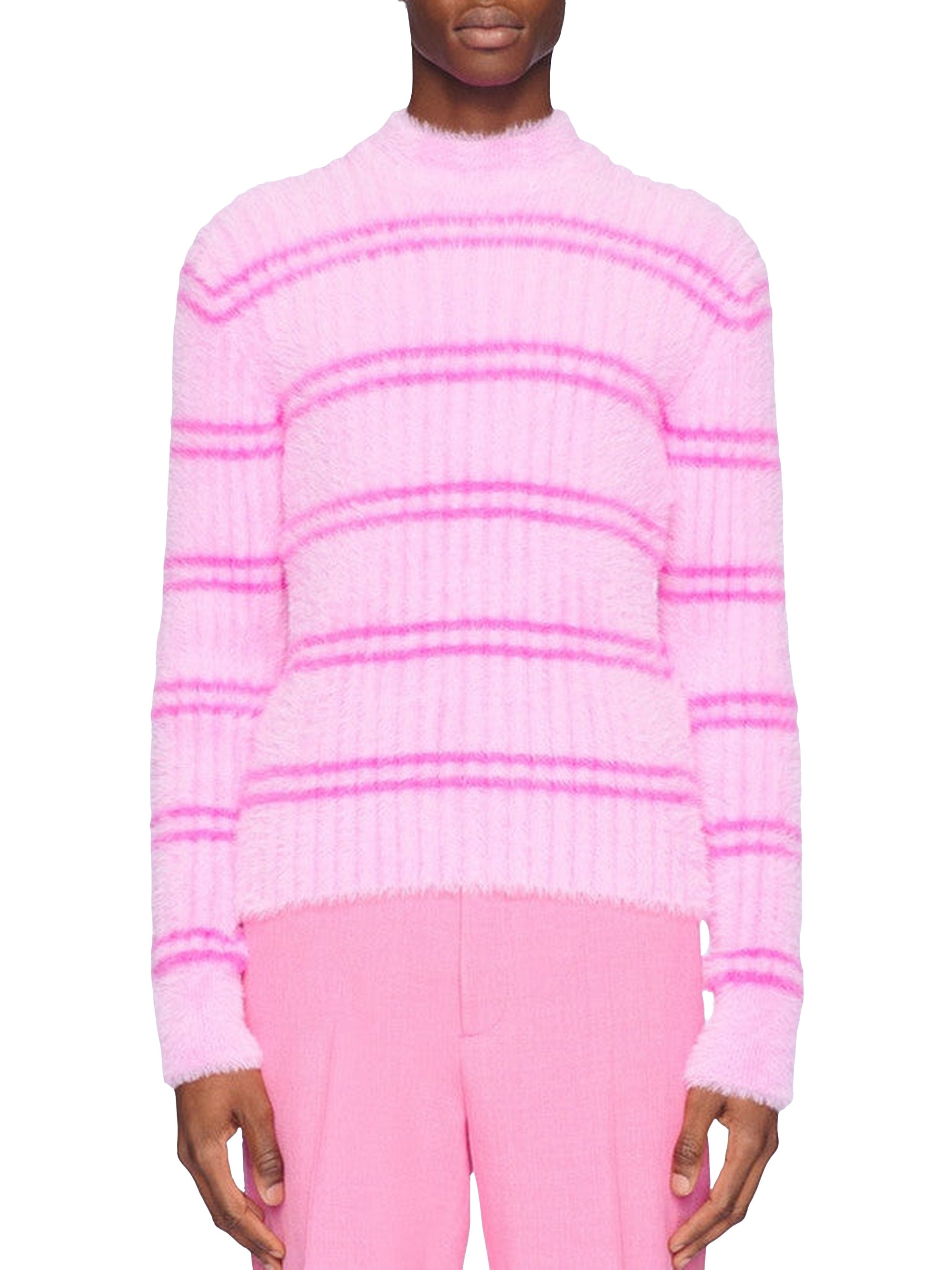 PINK LE PULL RAYURES