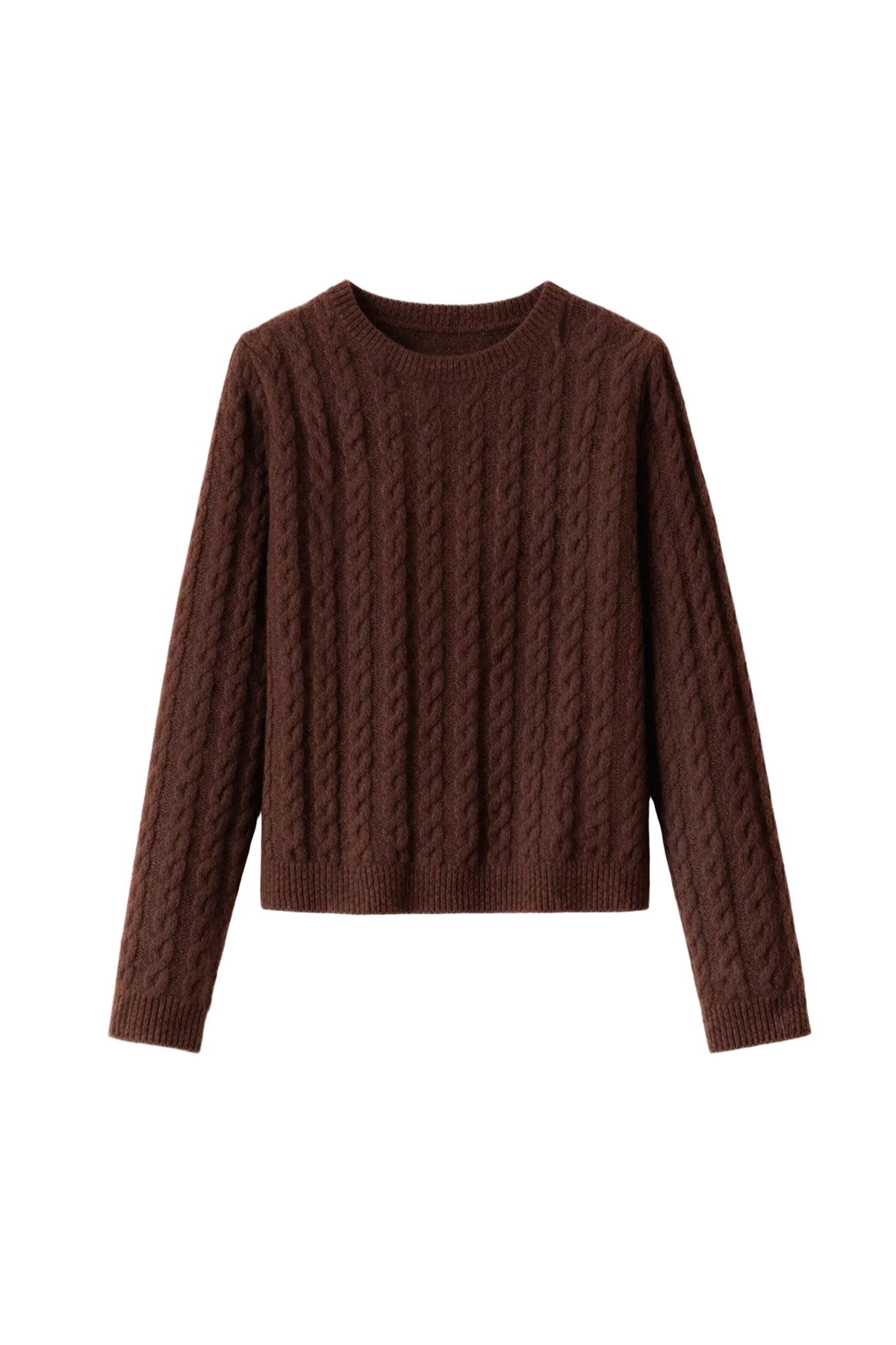 Pull Le Coppola en laine - Marron Foncé