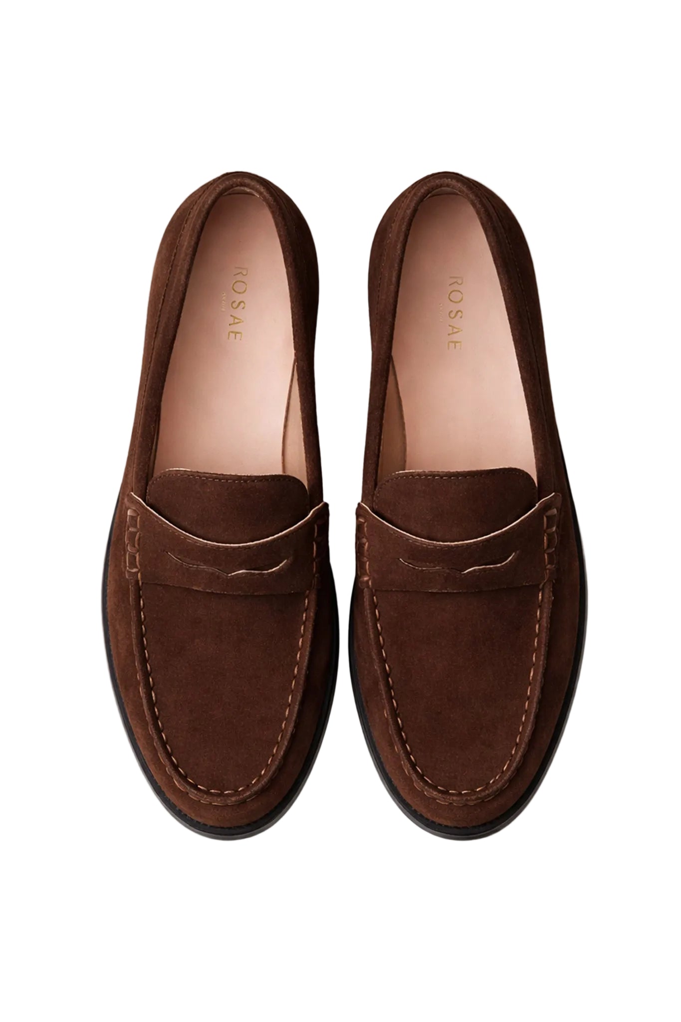 Mocassins Les Valentin en cuir - Marron Foncé