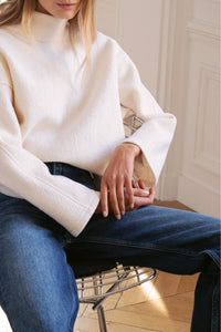 Pull Le Diderot en laine - Blanc