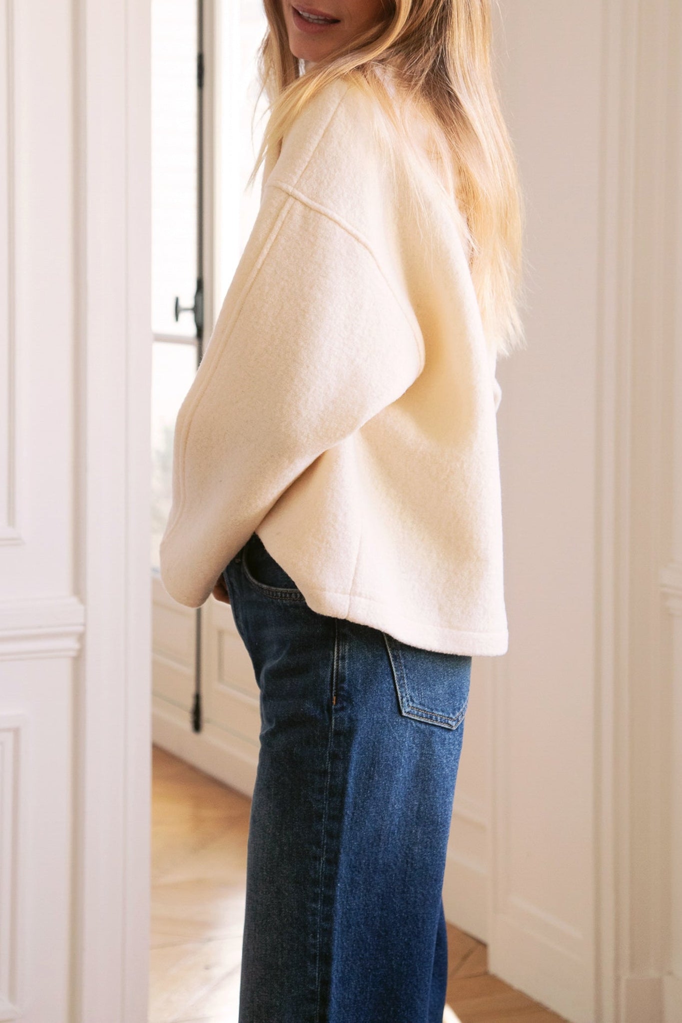 Pull Le Diderot en laine - Blanc
