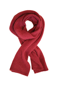 ZZ HORS LIGNE Echarpe Le Ernest en mohair - Rouge Bordeaux