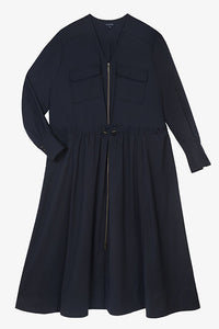 NAVY _ Robe Flair - Navy