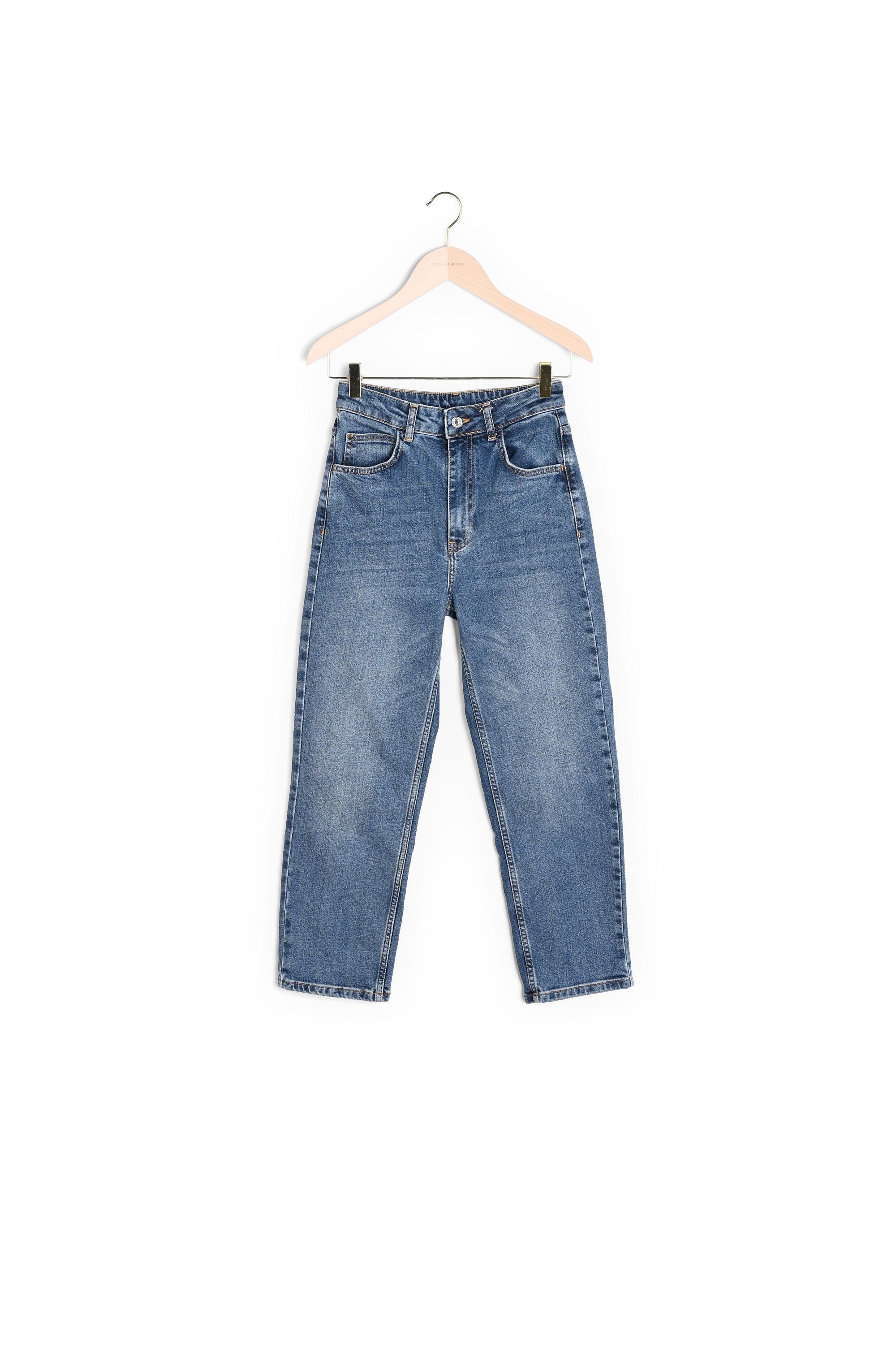 38 QTY NEW // BLEU GRIS / Jean Cropped Og - BLEU GRIS