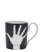 Marameo porcelain mug - Black & White