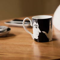 Marameo porcelain mug - Black & White