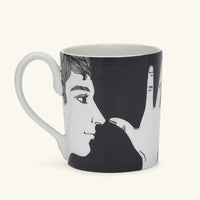 Marameo porcelain mug - Black & White