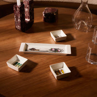 Mano e verdura porcelain hors d'oeuvre dish - Colour