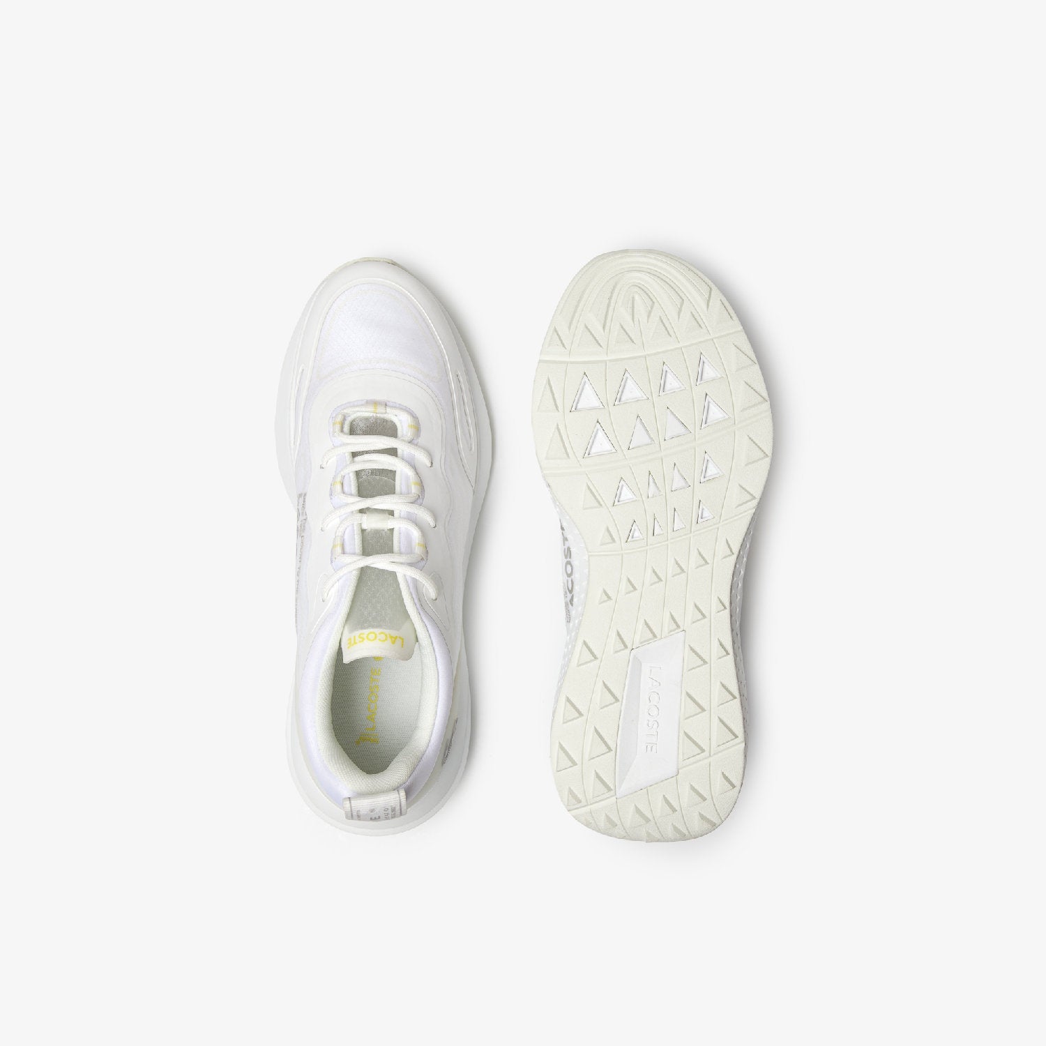 Lacoste Active fabric sneakers - White