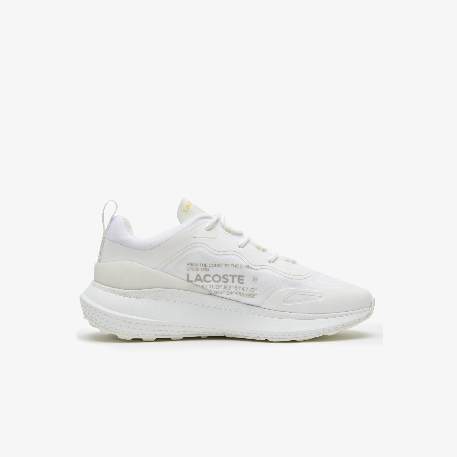 Lacoste Active fabric sneakers - White