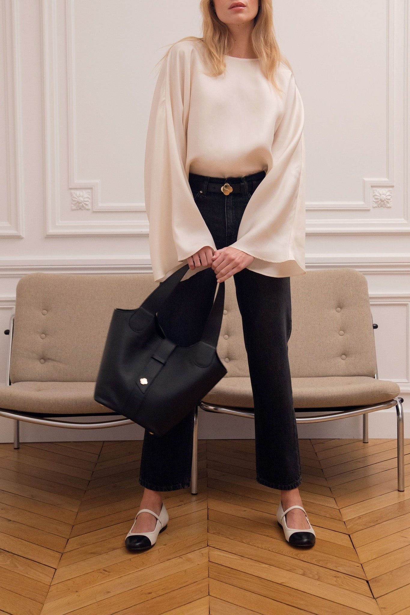 Sac Le Chambord en cuir - Noir