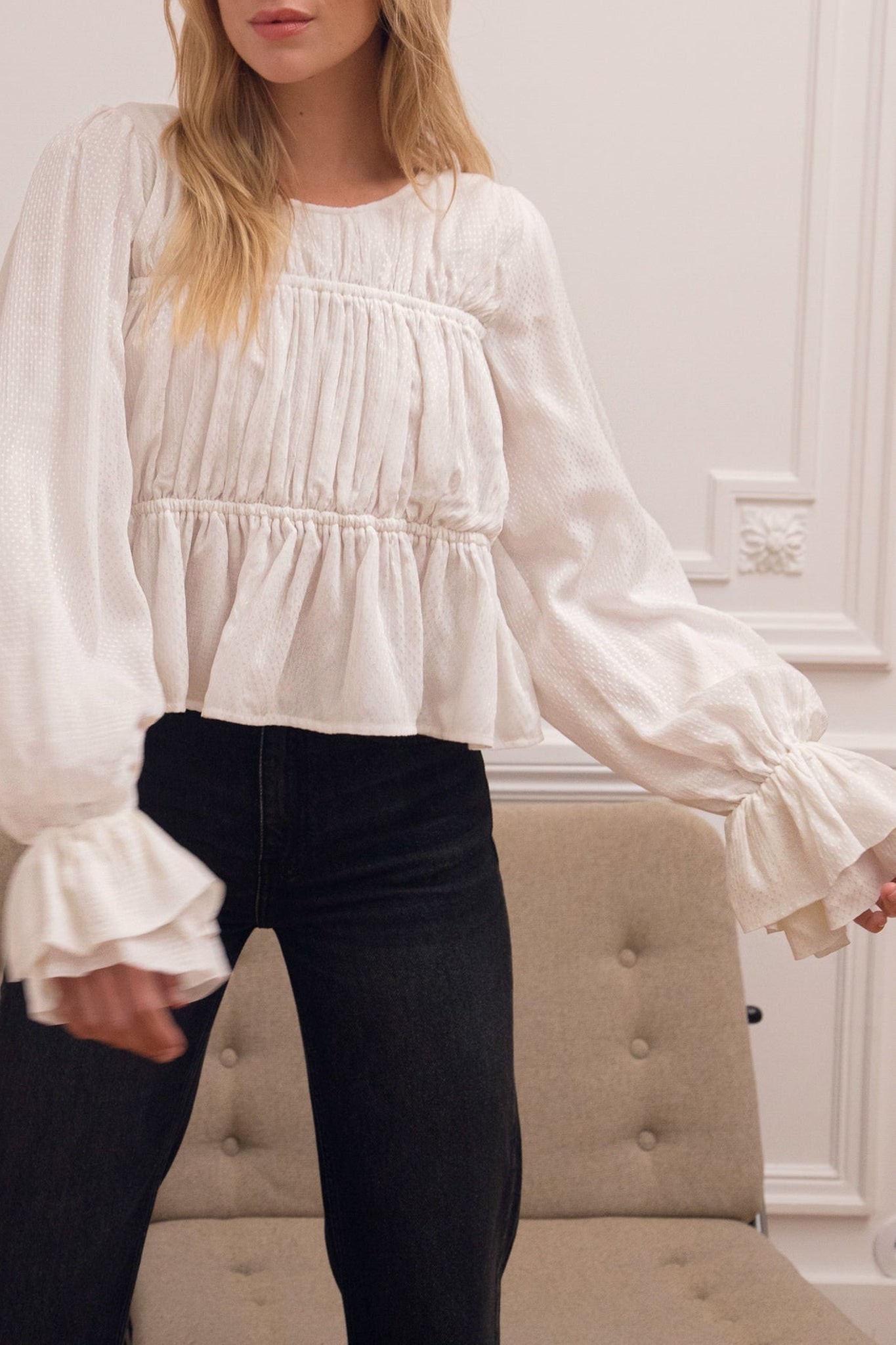 Blouse Le Delaunay - Blanc