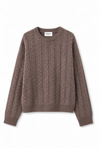Pull Le Fitzgerald en laine - Marron clair