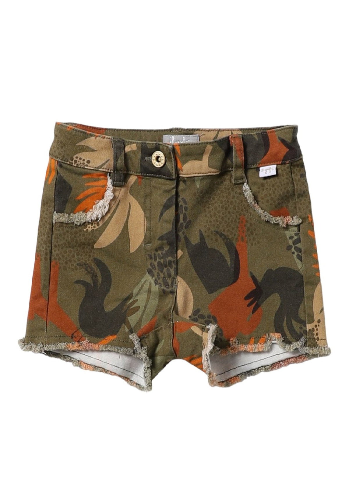 ps069c4085_540 // DOUBLON PAS FUSION /// Patterned Gabardine Shorts