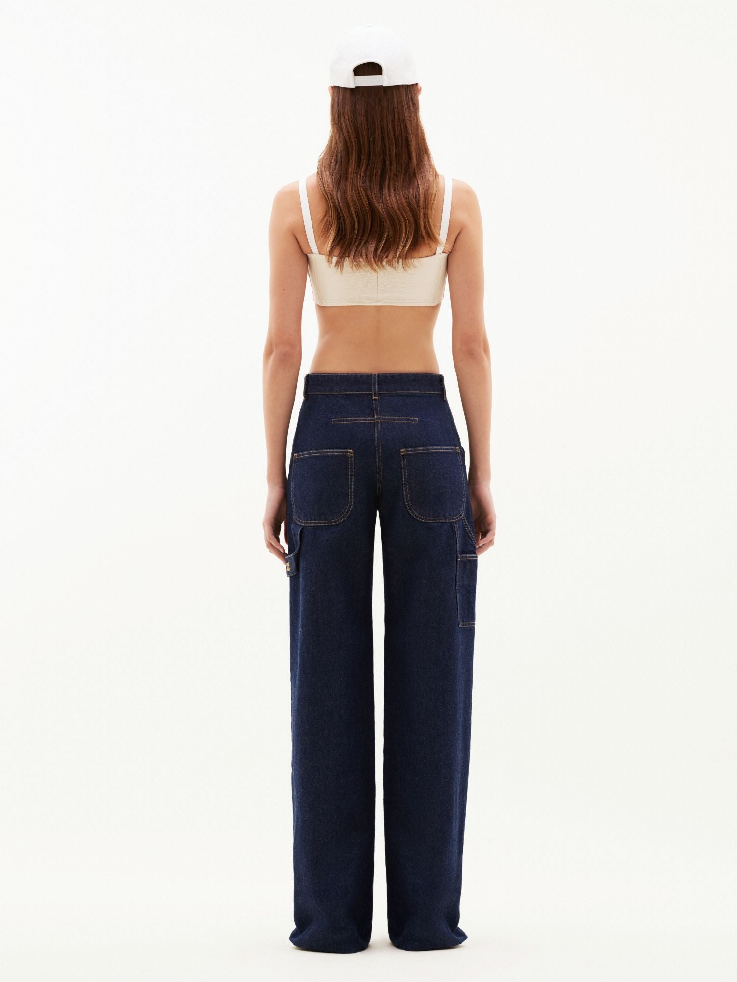 2pcs NEW / BAGGY RAW DENIM PANTS