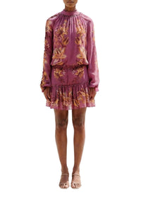 NEW_FELIX_JAMBES_Chintz Pink Robe courte - Chintz Pink