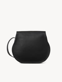 Black MEDIUM SADDLE BAG - Black