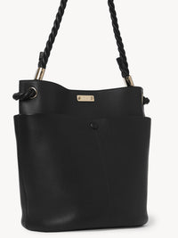 Black MEDIUM BUCKET BAG - Black