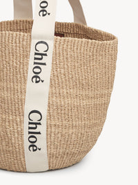 White LARGE BASKET - White