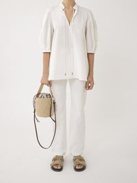 White SMALL BASKET - White