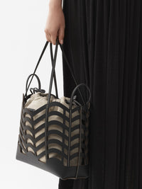 Black SMALL TOTE - Black