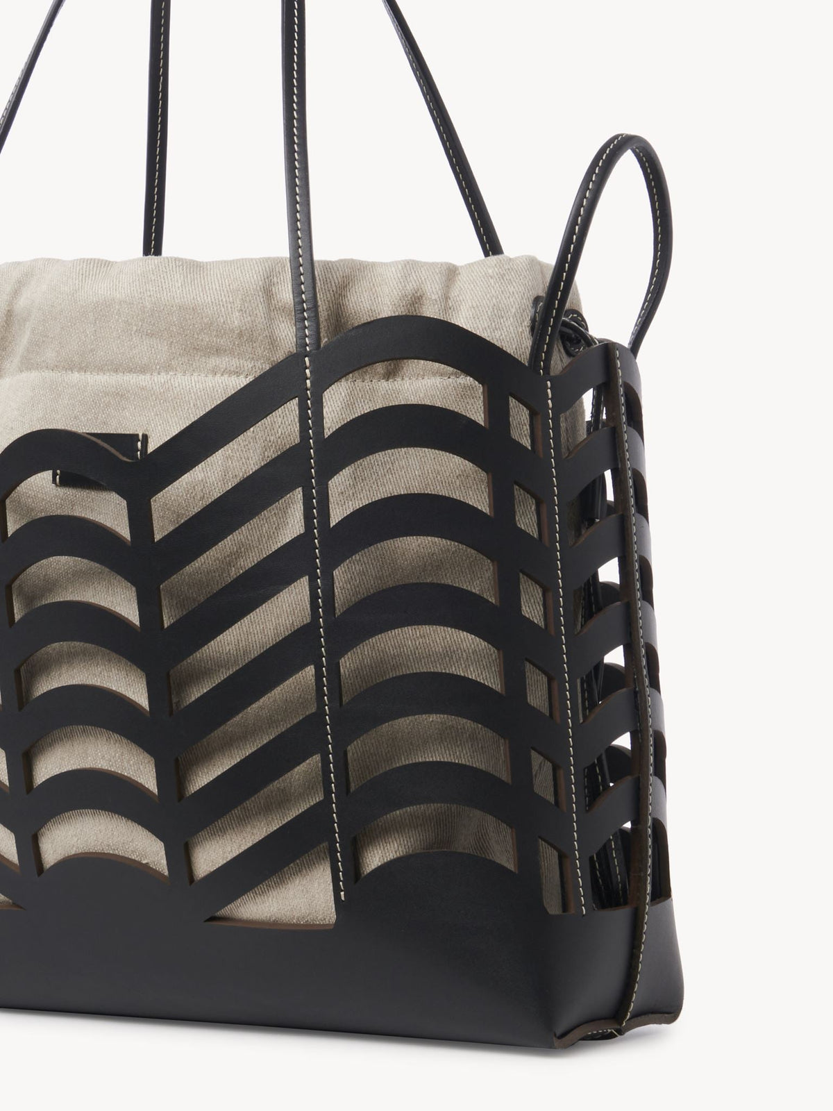 Black SMALL TOTE - Black