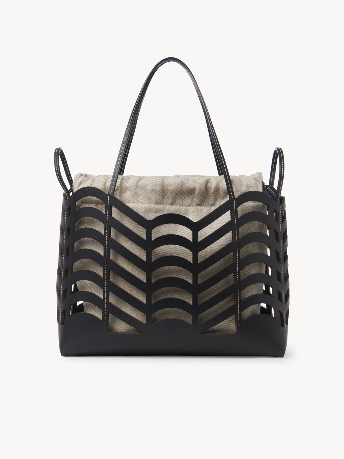 Black SMALL TOTE - Black