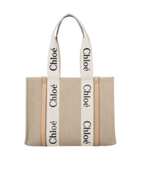 BASEPLUS_White & Beige MEDIUM TOT - White & Beige