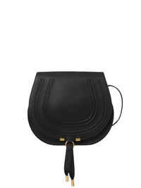 BASEPLUS_Black MEDIUM SADDLE BAG - Black