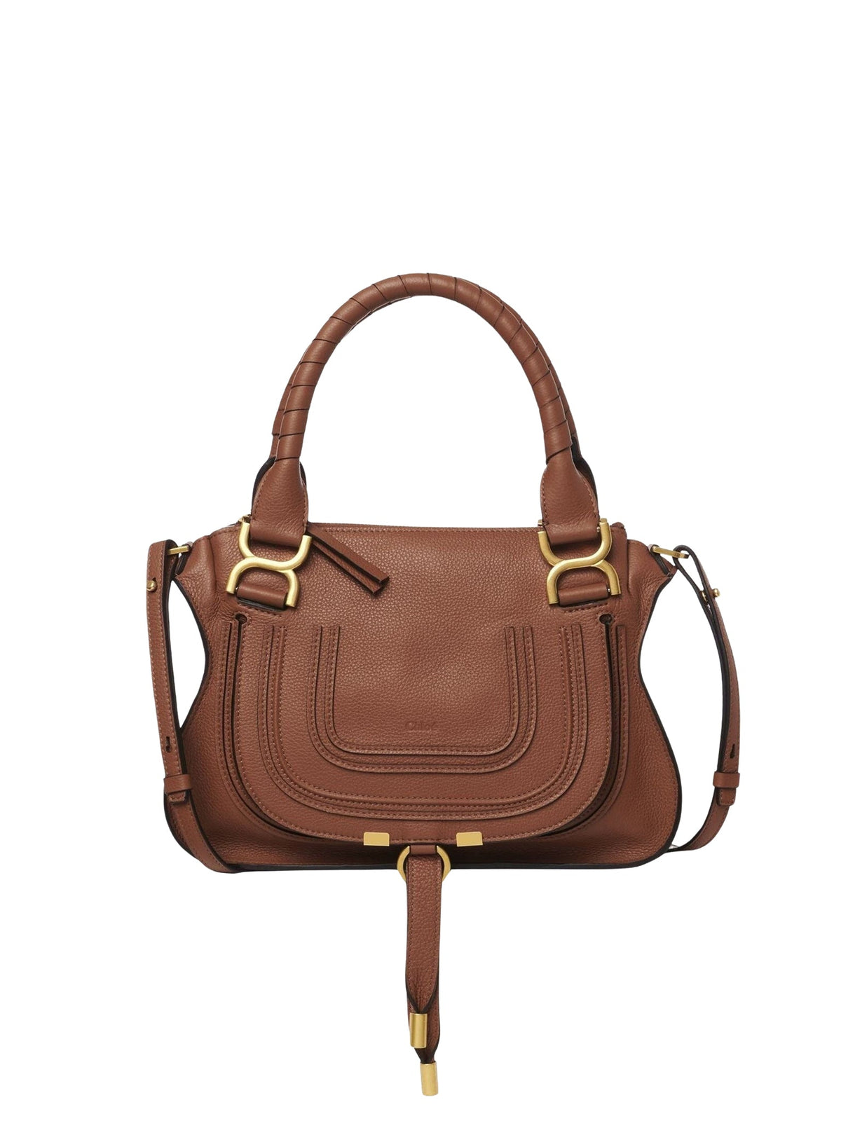 BASEPLUS_Tan SMALL DOUBLE CARRY BAG - Tan