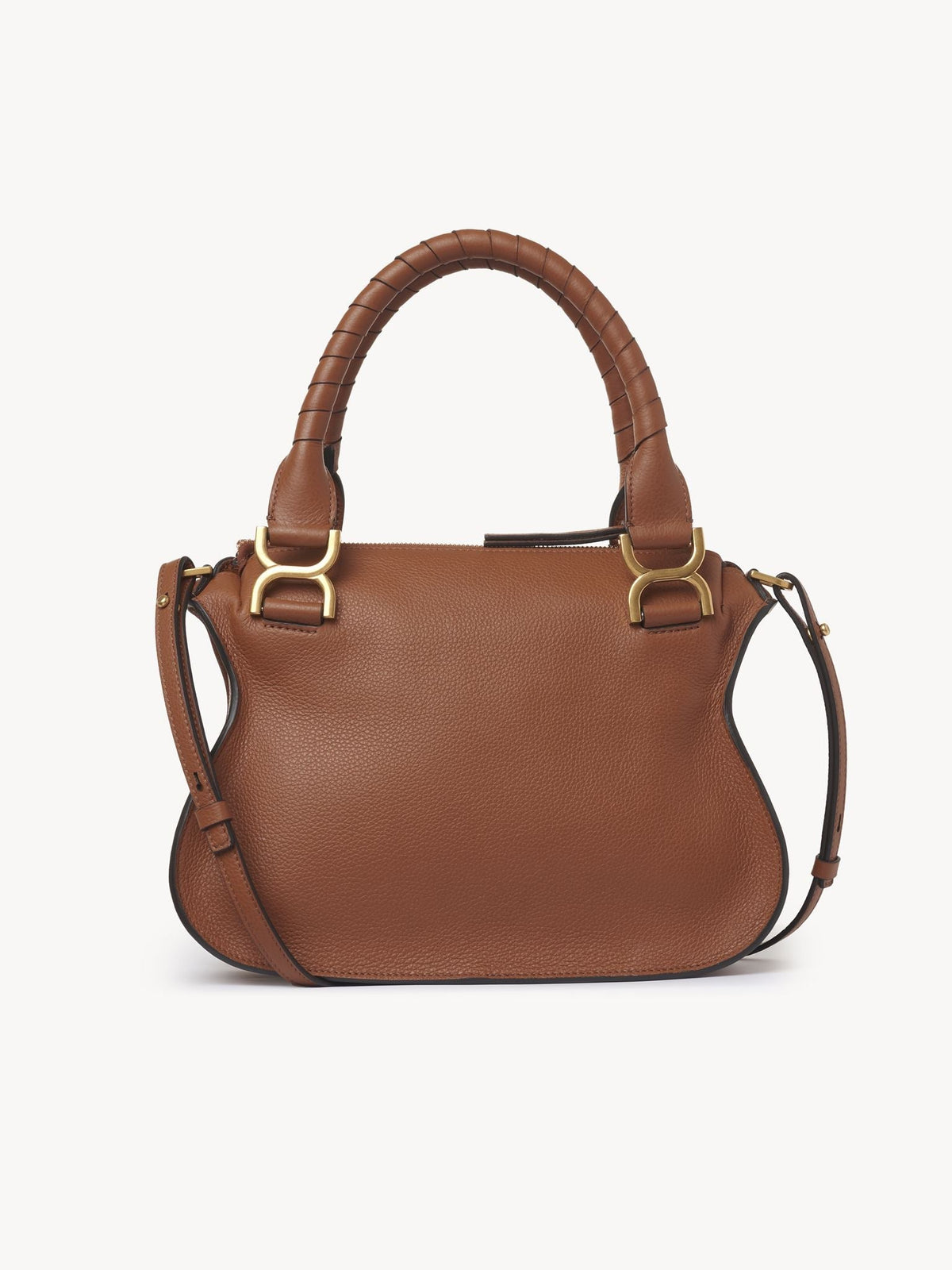 BASEPLUS_Tan SMALL DOUBLE CARRY BAG - Tan