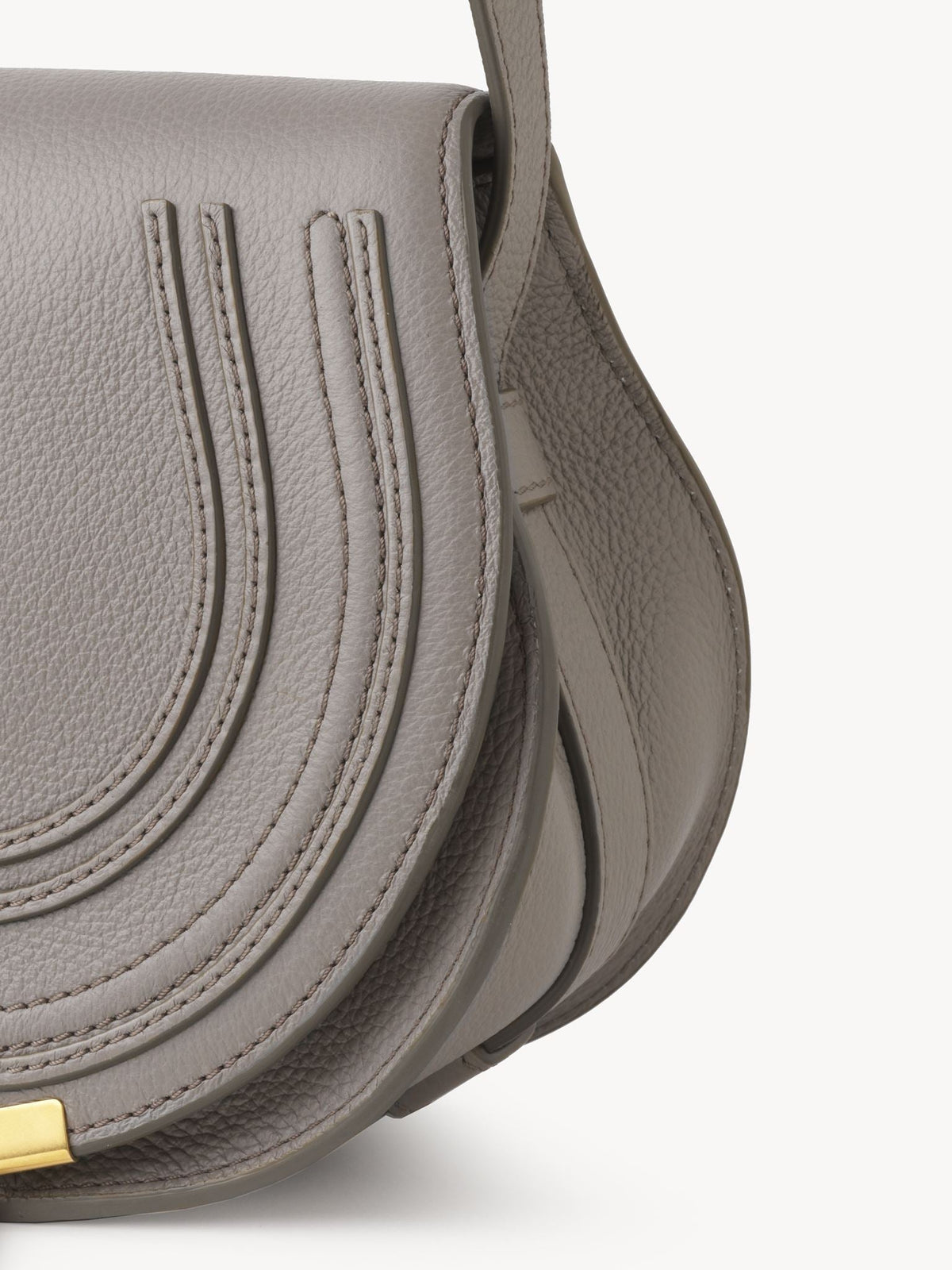 BASEPLUS_Cashmere Grey SMALL SADDLE - Cashmere Grey