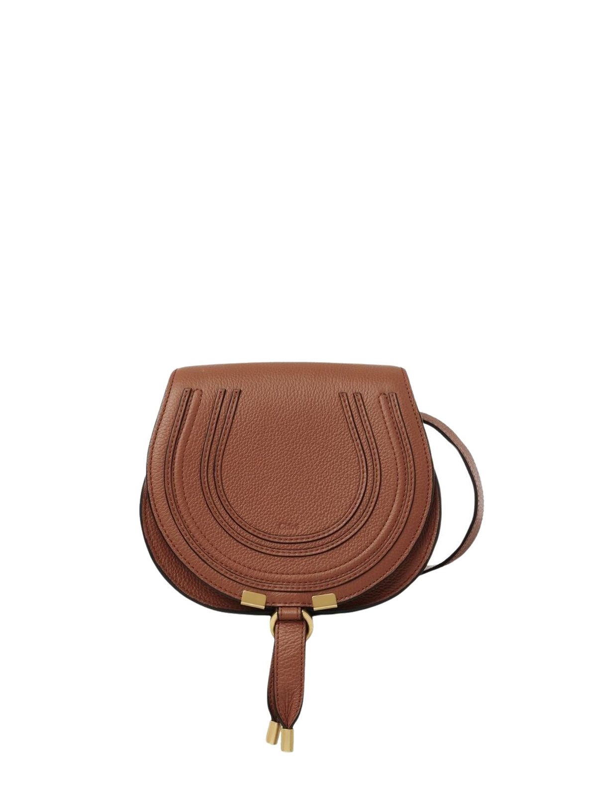 Tan SMALL SADDLE BAG - Tan