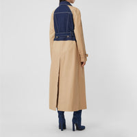 1 qty Trench-coat à panneaux - Soft Fawn