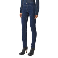 1 qty Jean coupe skinny à motif cœur - Dark Canvas Blue