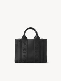 Black SMALL TOTE WITH STRA - Black
