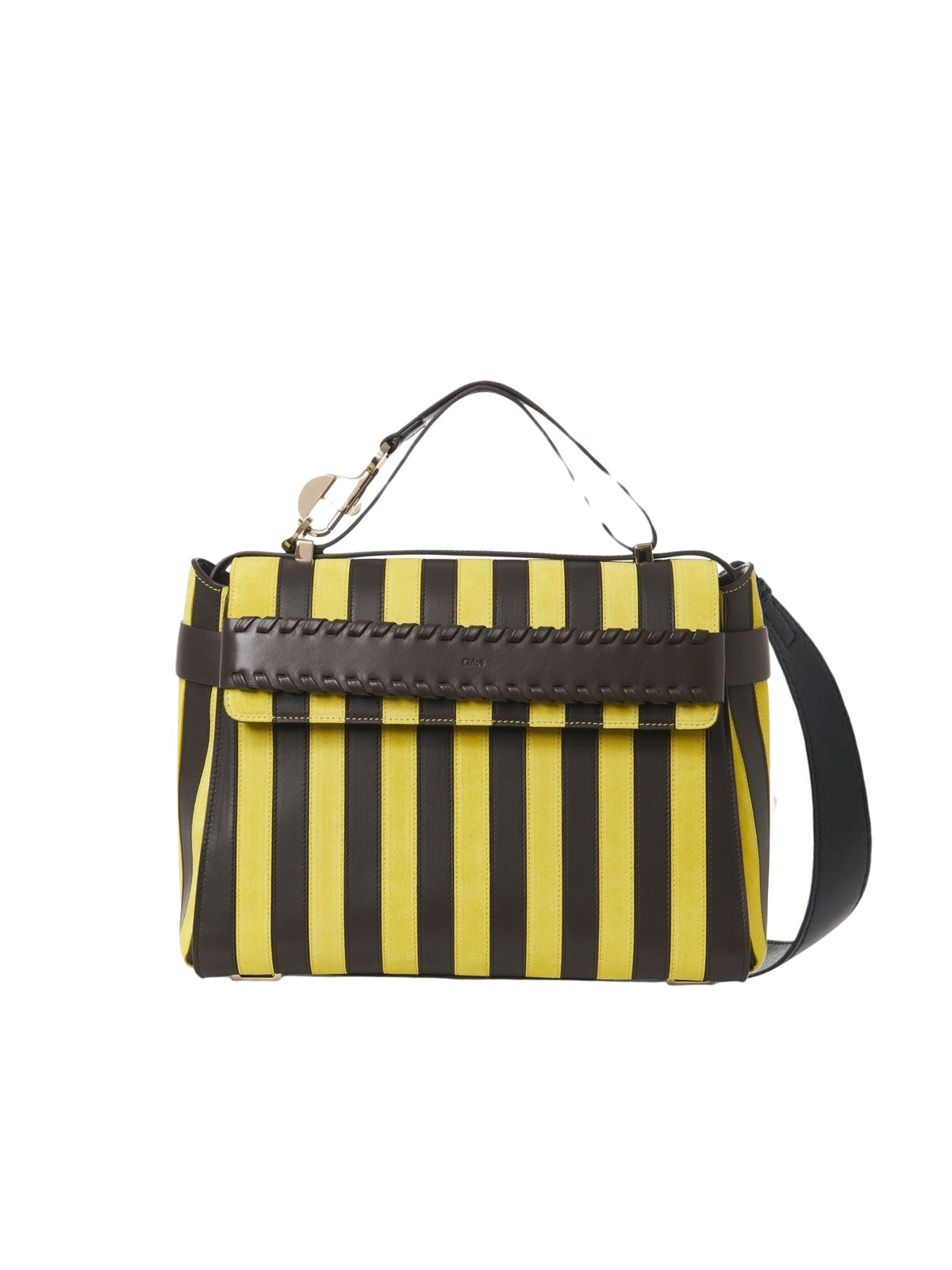 BASEPLUS_Yellow & Brown TOP HANDL - Yellow & Brown