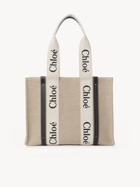 BASEPLUS_White & Blue MEDIUM TOTE - White & Blue
