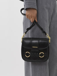 BASEPLUS_Black SATCHEL BAG - Black