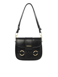 BASEPLUS_Black SATCHEL BAG - Black