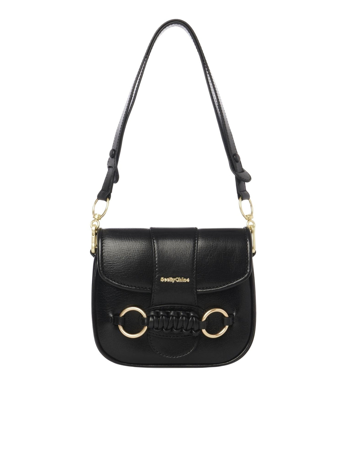 BASEPLUS_Black SATCHEL BAG - Black