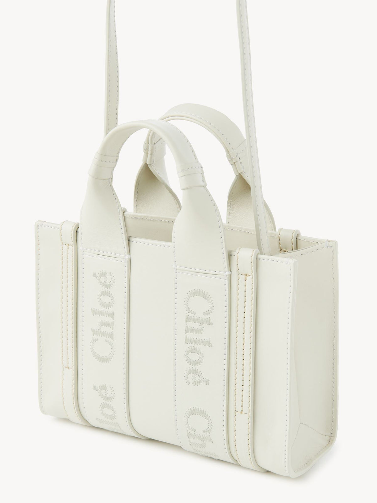 White MINI TOTE - White