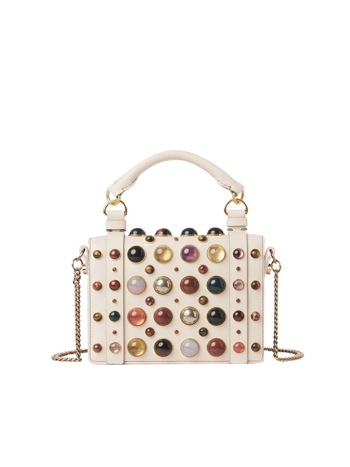 Nude SMALL FLAP BAG - Nude