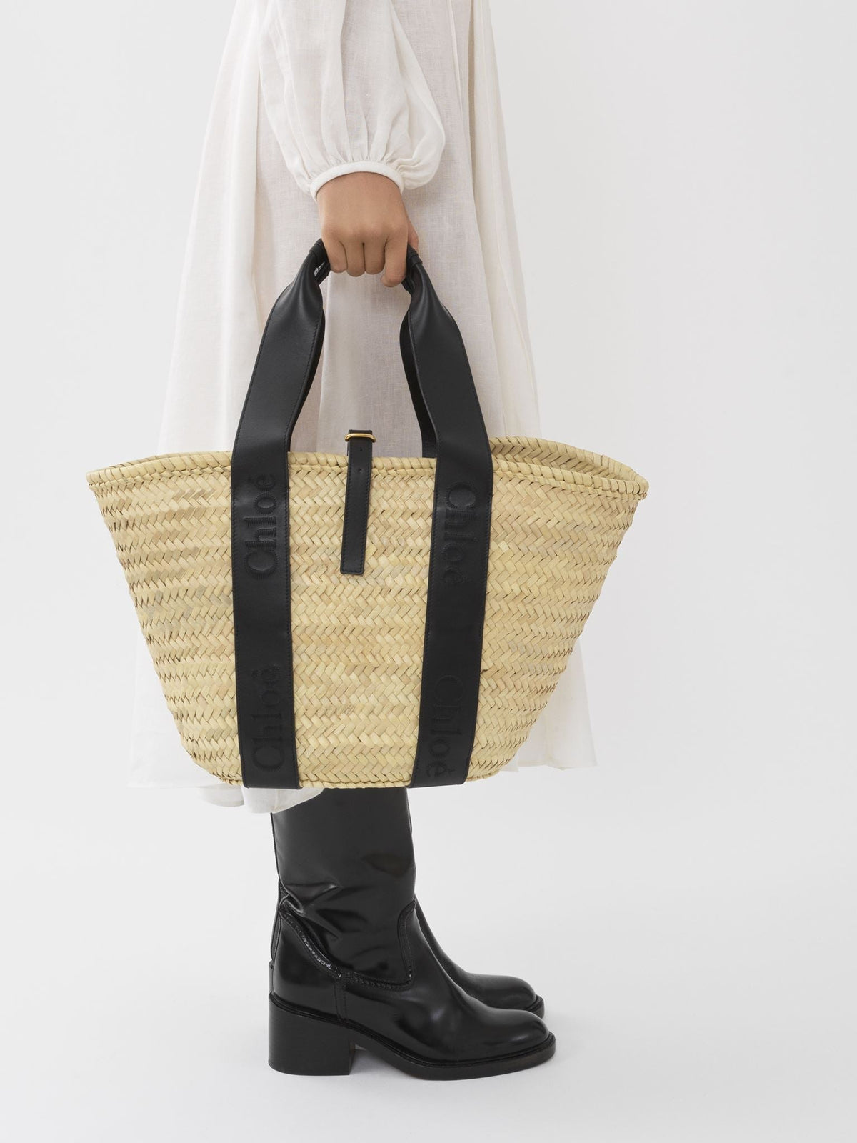 Black MEDIUM BASKET - Black