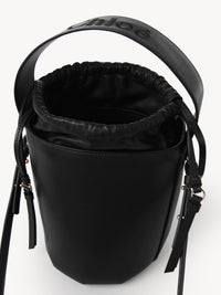 BASEPLUS_BUCKET BAG, Black, Single size