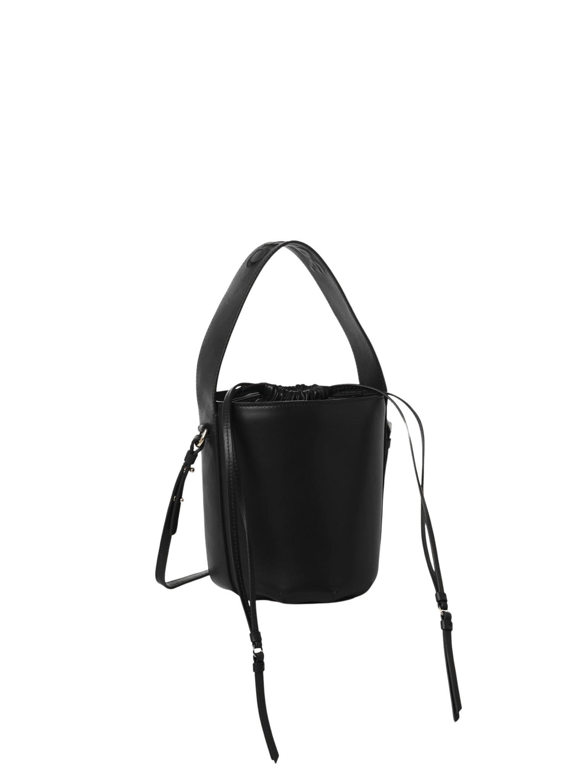 BASEPLUS_BUCKET BAG, Black, Single size
