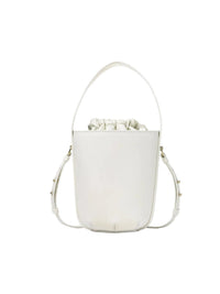 BASEPLUS_BUCKET BAG, White, Single size