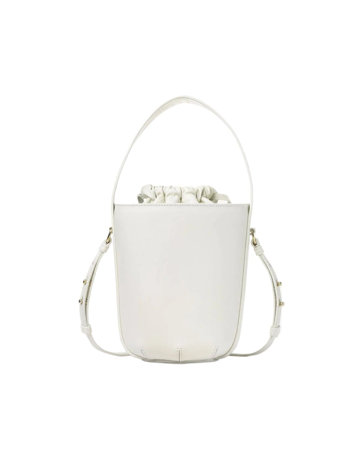 BASEPLUS_BUCKET BAG, White, Single size
